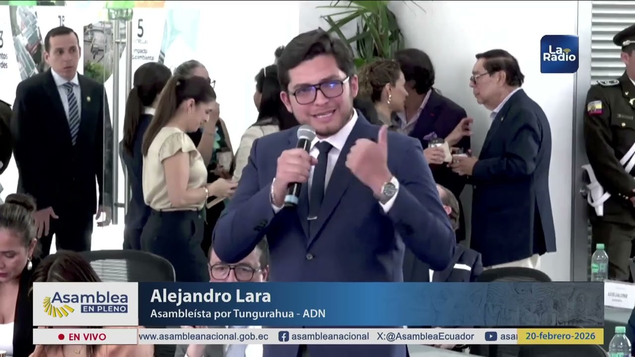 Asambleísta Alejandro Lara - Sesión 072