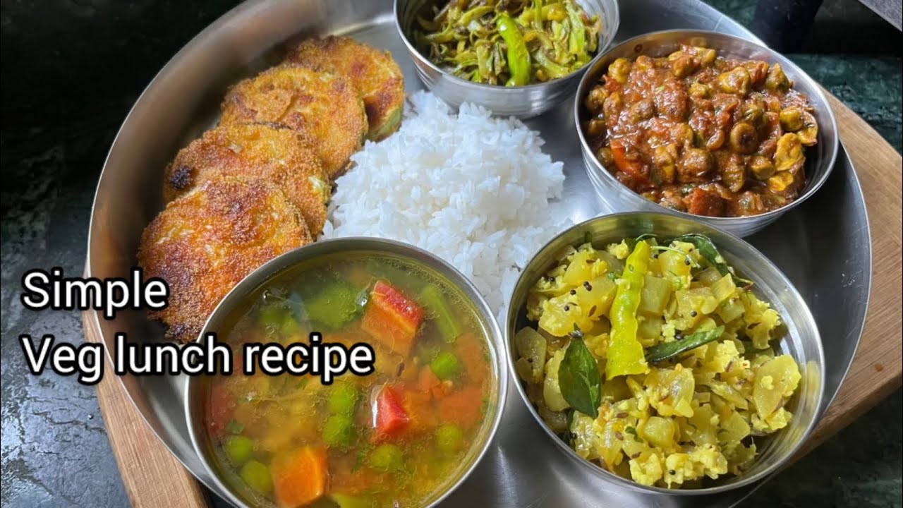 Simple and Tasty Veg Lunch recipe #veglunch #vegrecipe 