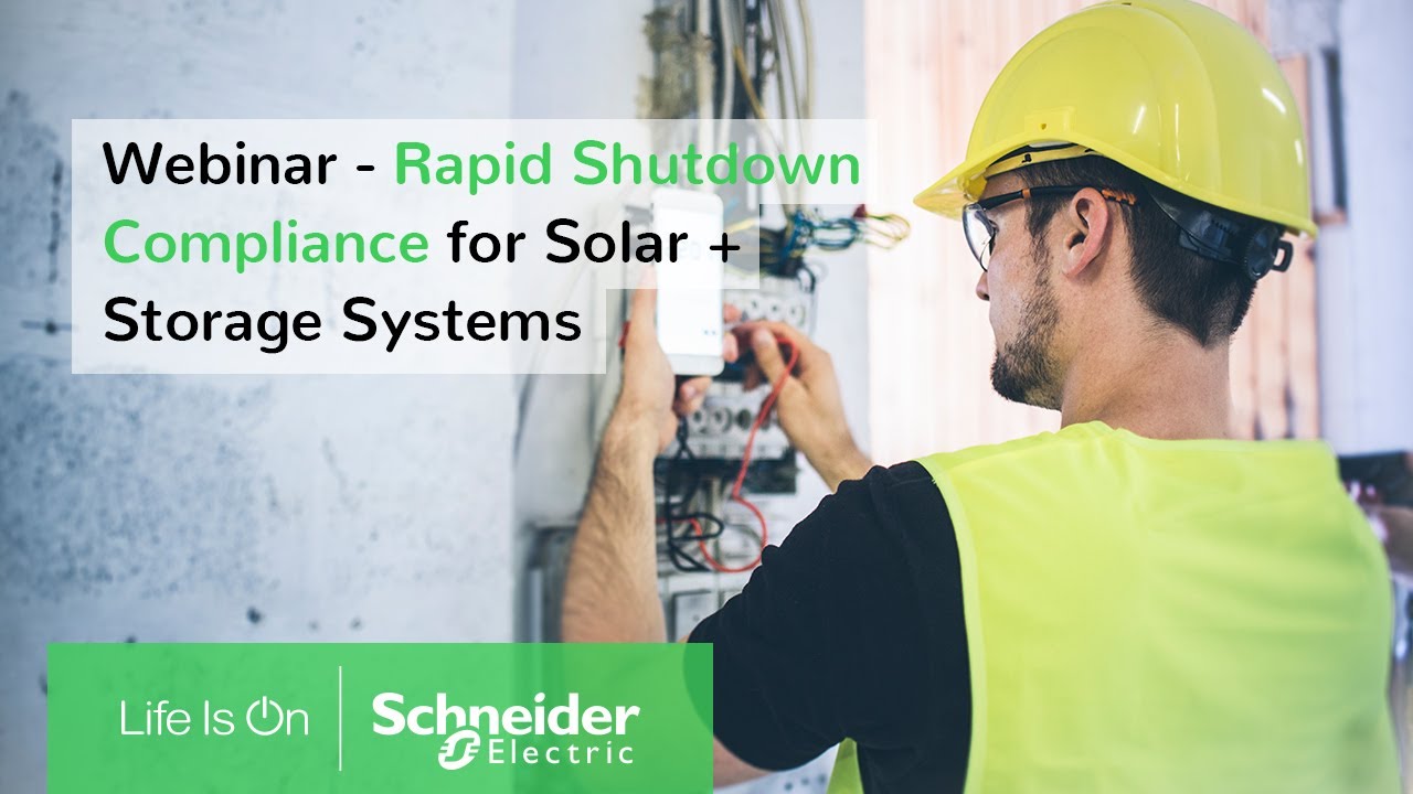 Rapid Shutdown Compliance for Solar + Storage Systems