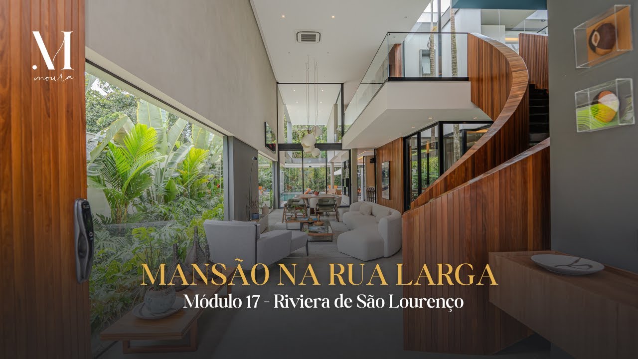 Mansão com 6 suítes à venda no Módulo 17 da Riviera de São Lourenço
