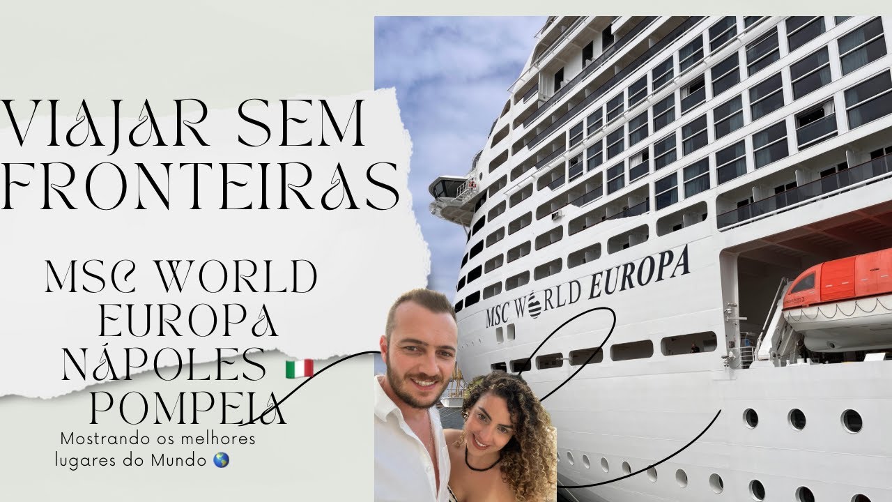 MSC WORLD EUROPA- uma cidade q foi destruída por um vulcão, pessoas que foram petrificadas? Pompeia.