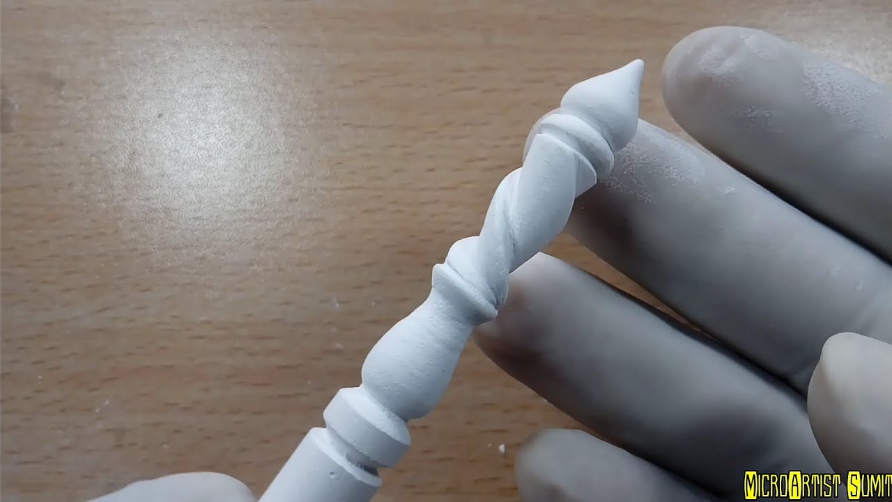 Awesome Chalk Carving | Without using any Tool | MicroArtist Sumit