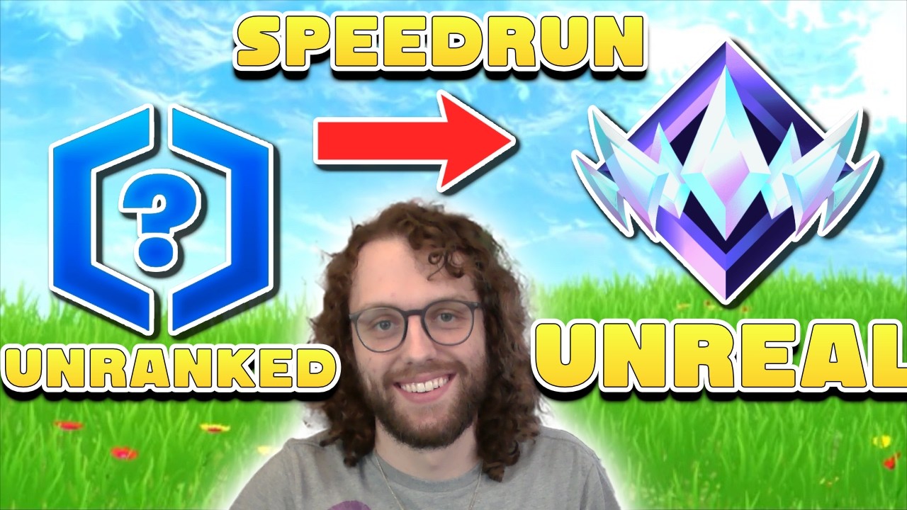 LIVE🔴 UNRANKED TO UNREAL SPEEDRUN - Zero Builds Ranked