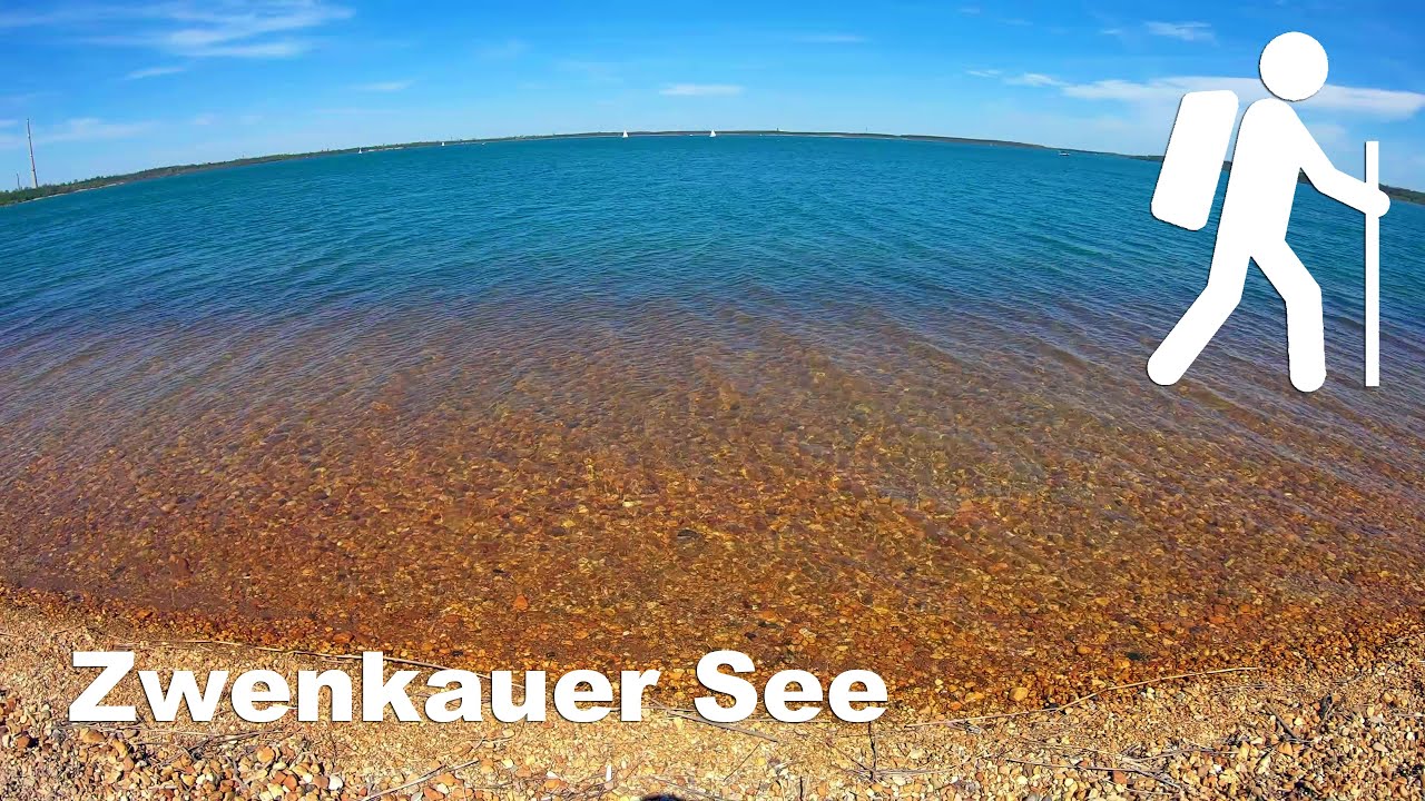 Zwenkauer See, Leipziger Neuseenland | RunTheLake 2021 | Wandern in Sachsen | 4K