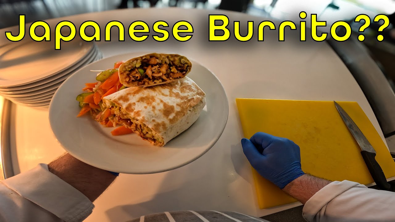 Japanese Style Burrito?! Yes, Please! 👌😊👍