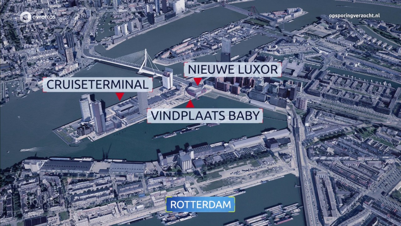 Rotterdam: Vondst dode baby aan de Antoine Platekade