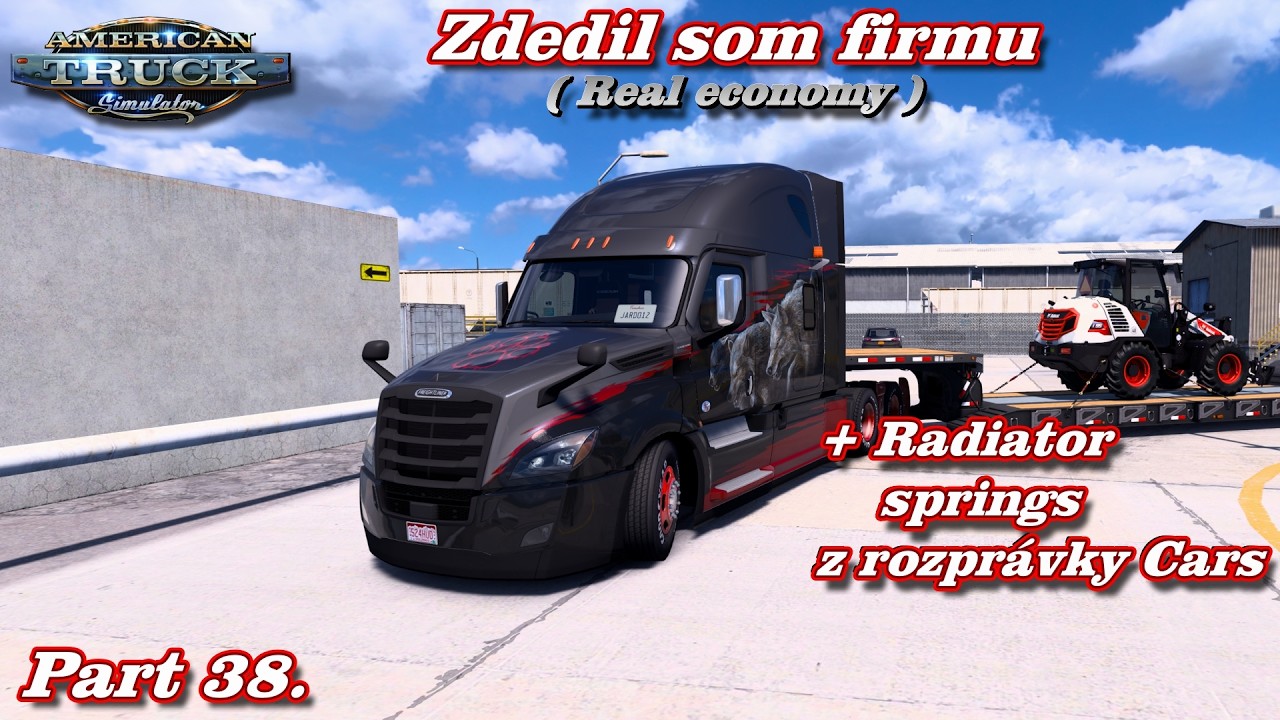 American truck simulator - Zdedil som firmu ( Real economy )