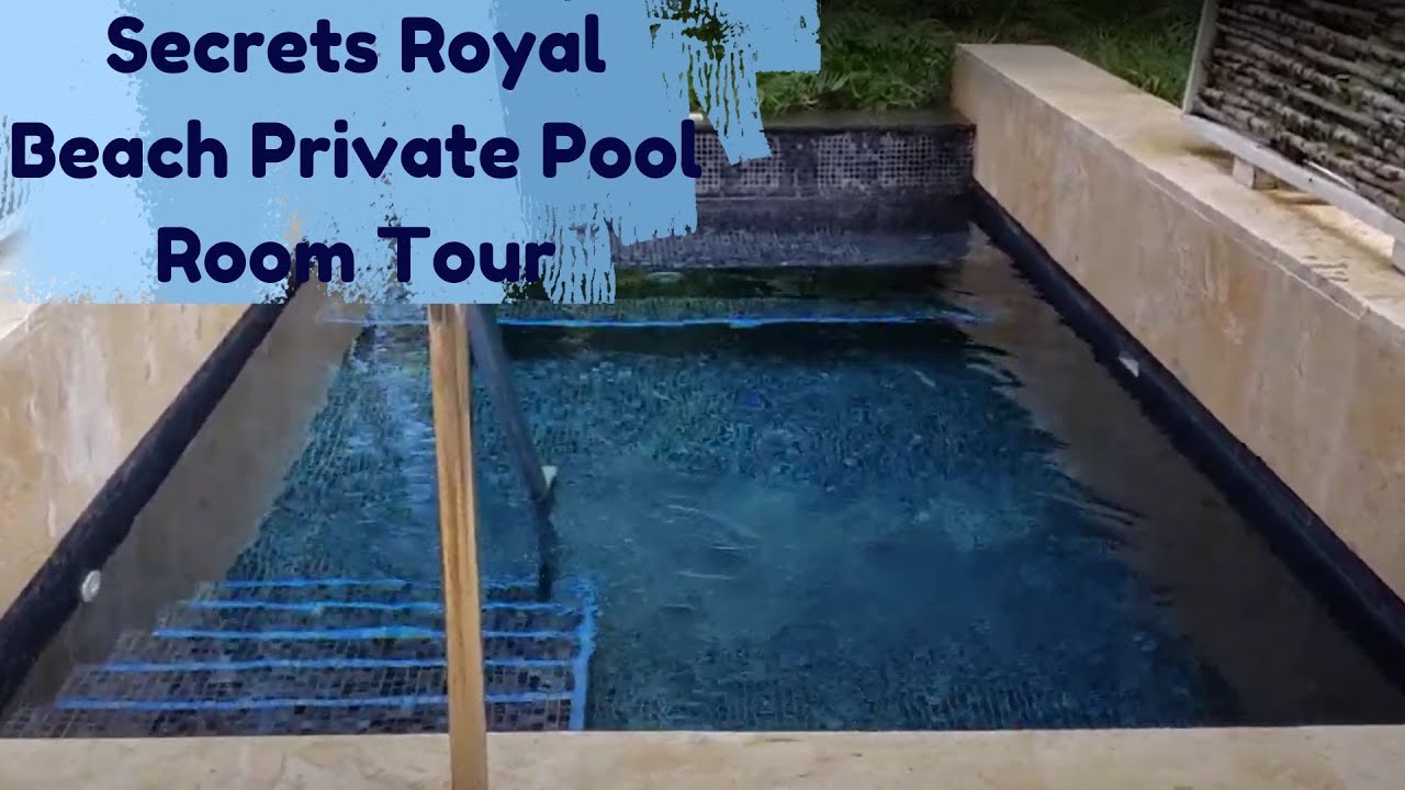 Экскурсия по номеру Junior Suite с частным бассейном в отеле Secrets Royal Beach Punta Cana, номе...
