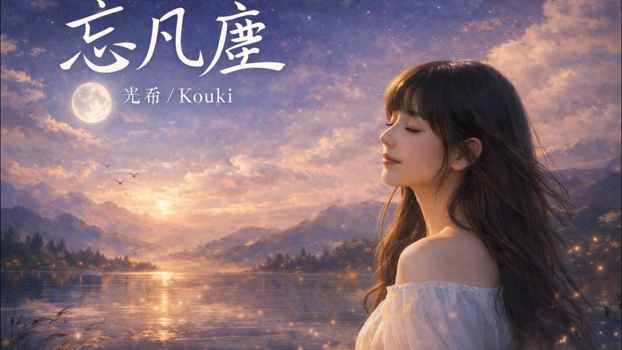 【City Pop】忘凡塵 - 光希 Kouki | Light Pop / Bossa Nova 原創音樂 |且聽風吟 莫惹凡塵 若心如止水 映照萬物生 [Official Lyric Video]