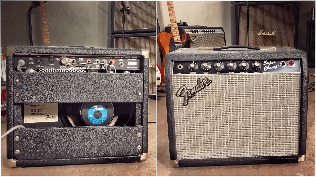 Amazing Rivera Era Fender Super Champ!