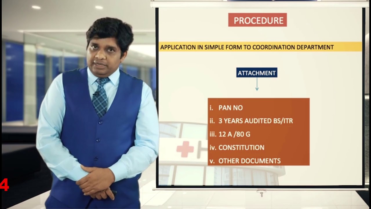 17(B) Registration & Procedure For Hospital  CA Sanjay Gupta
