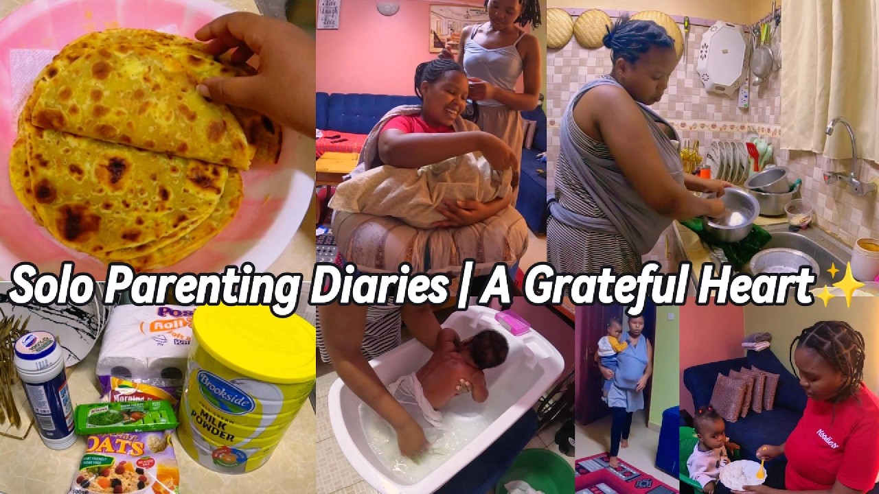Few Days in My Life as a Solo Mom of 3|Mini Haul, Hair, Chapatis & Baby Routine.