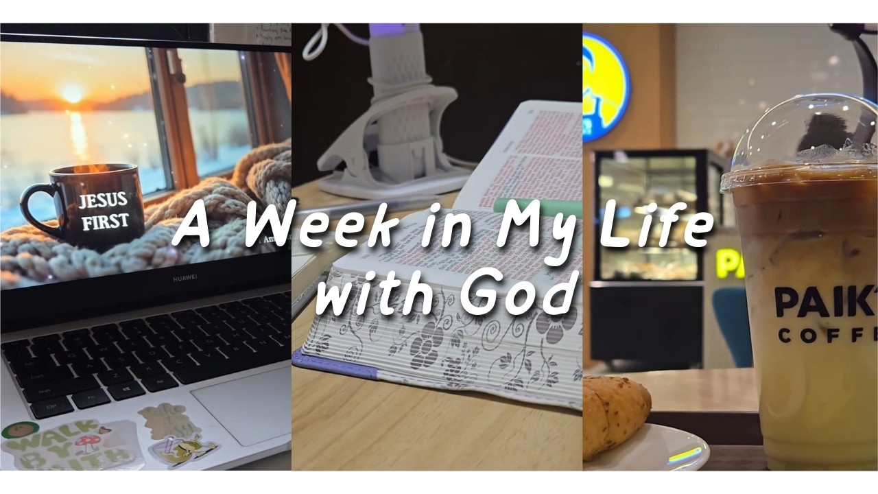 a week in my life | life reset, Faith journey & two jobs + #KdramaNight + coffee #LifeUpdate