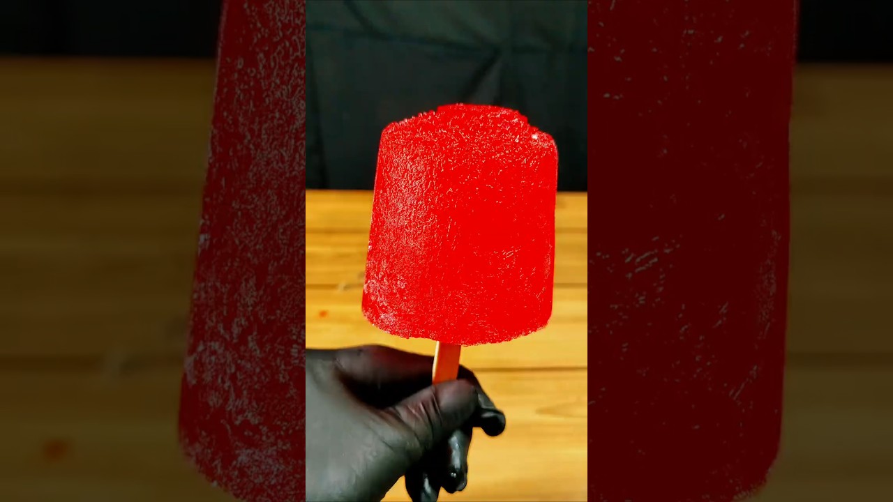 Viral STING Energy Drink Ice Cream Hack! 🔴⚡ #shorts #asmr #STING ICE cream🍦