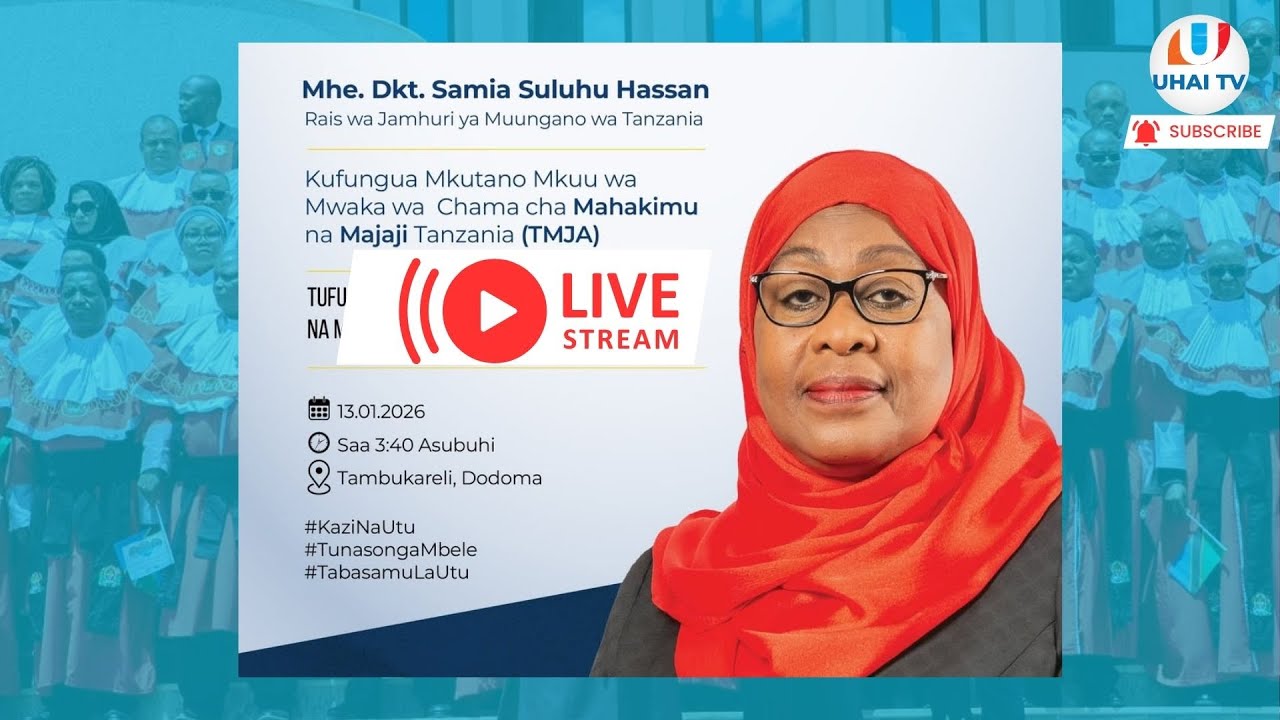 🔴🅻🅸🆅🅴: RAIS SAMIA AKIFUNGUA MKUTANO MKUU WA CHAMA CHA MAHAKIMU NA MAJAJI TANZANIA