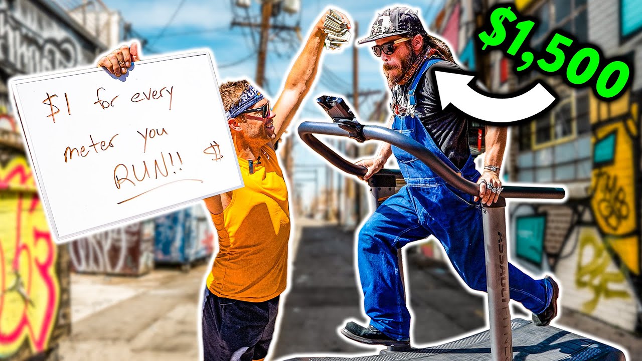 WIN $1 for EVERY METER you run!