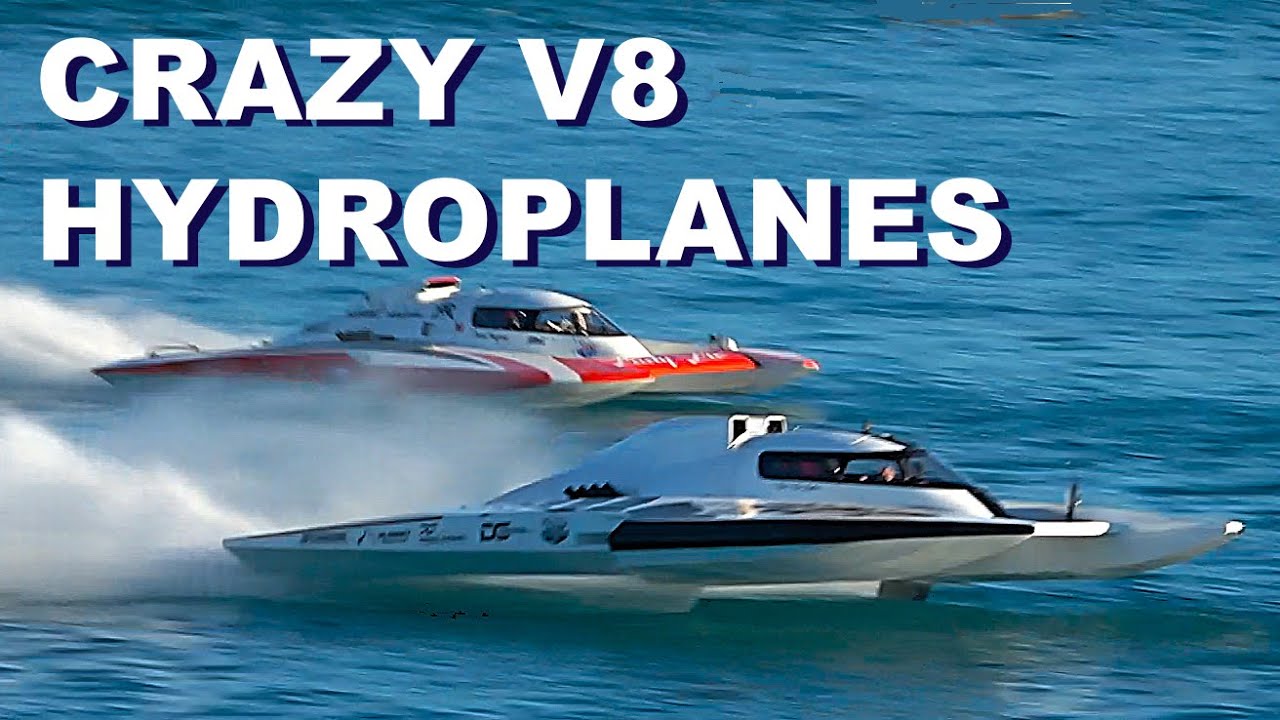 World's Fastest V8 Hydroplanes - World's Most Beautiful Lake