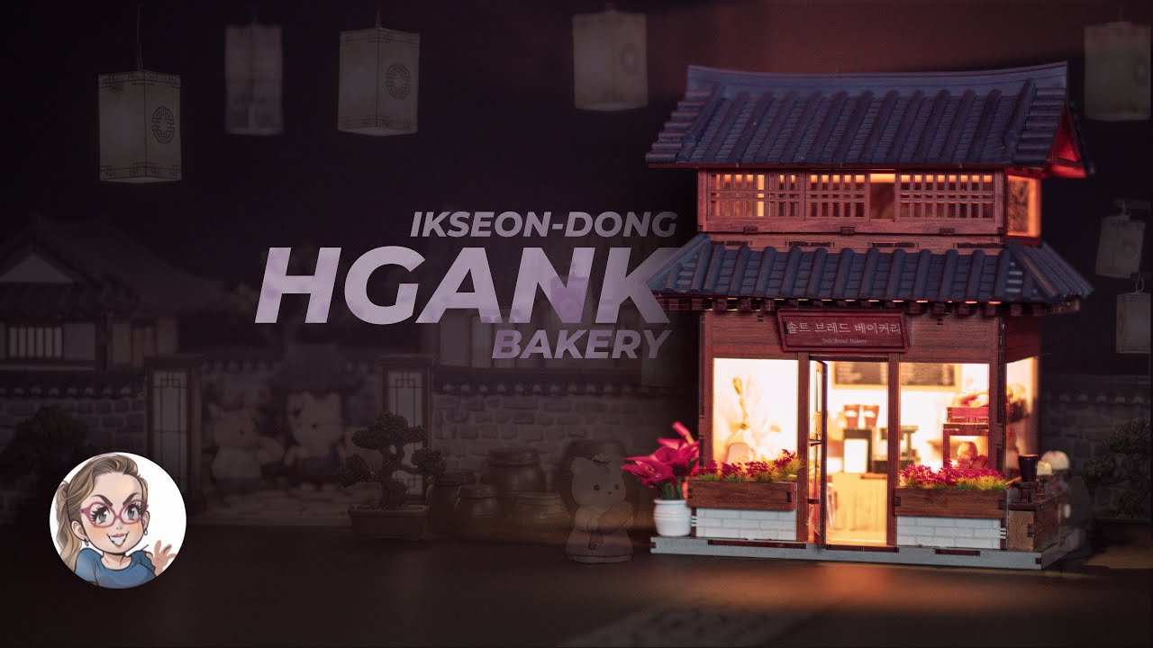 Ikseon-dong Hanok Bakery | DIY Book Nook Kit | Cozy Korean Street Build for Beginners