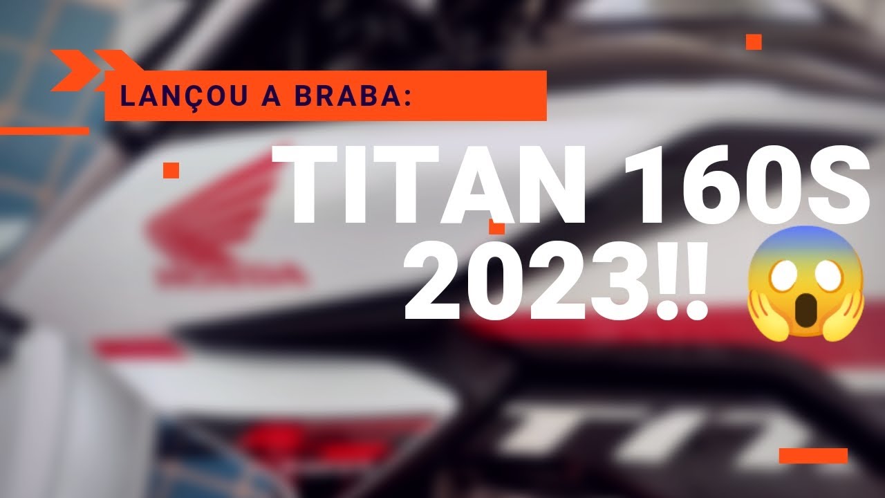 Transfoma&ccedil;&atilde;o da CG TITAN 160 S 2020 PARA 2023