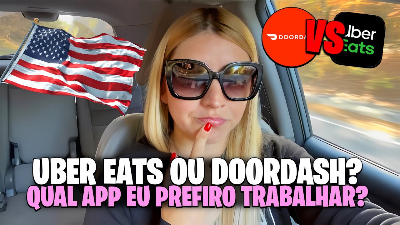 Trabalhando com o aplicativo DoorDash por hora. 