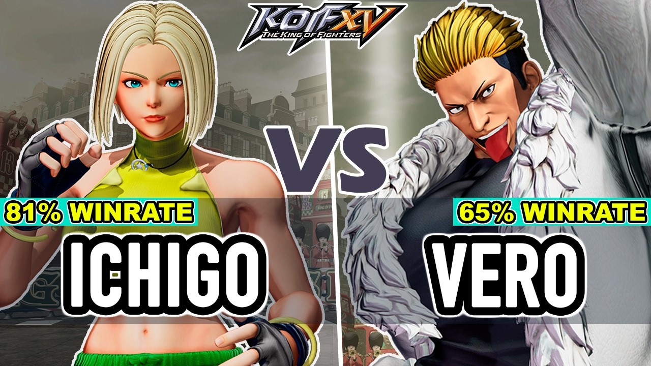 KOF XV ▰ Ichigo (Blue Mary/Rock/Isla) vs Vero (Yamazaki/Geese/Goenitz)