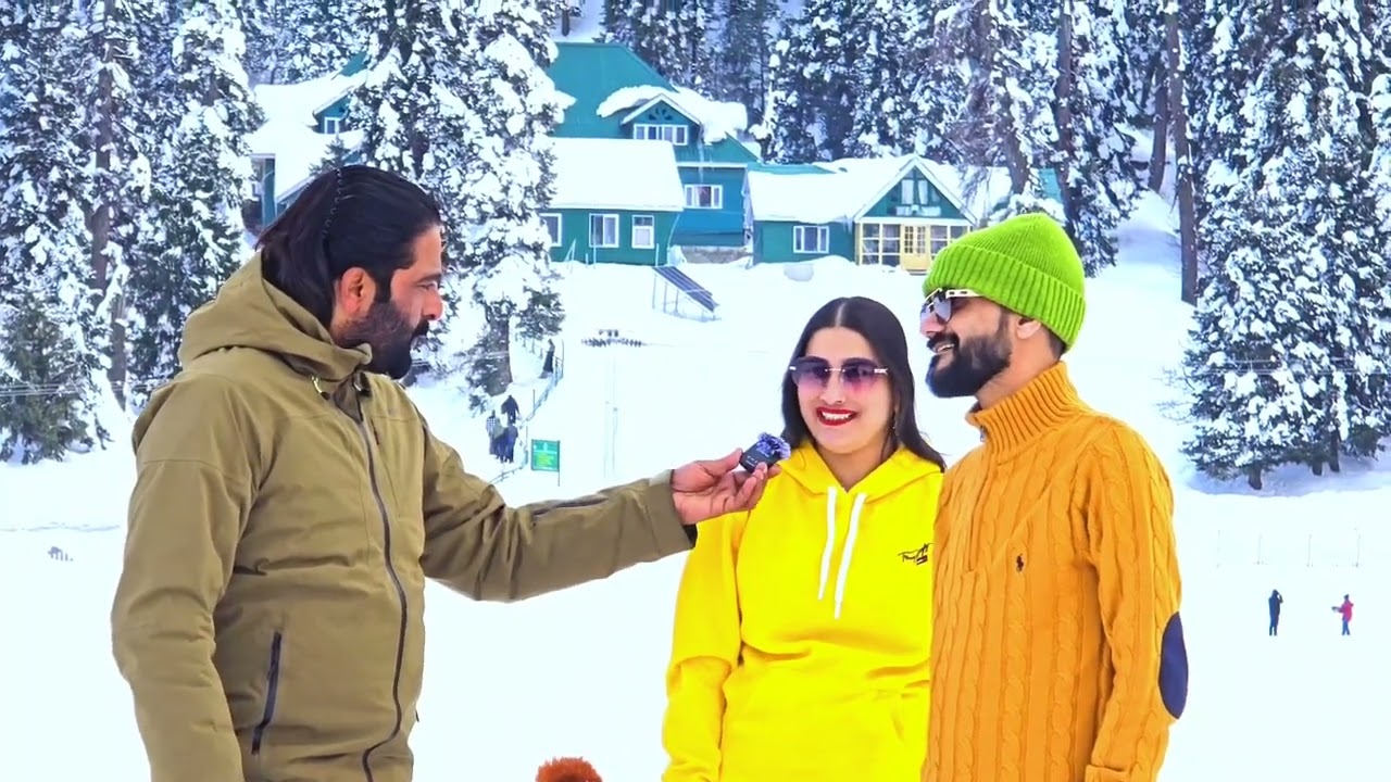 #Watch Heaven on earth is real, and it’s called Kashmir Surrounded by snow stunning
