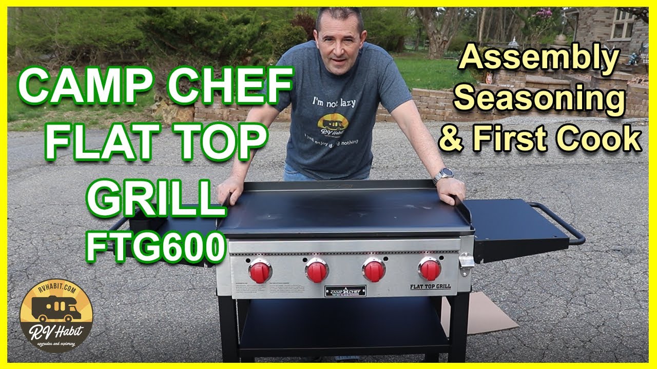 Гриль-сковорода Camp Chef Flat Top Grill And Griddle - FTG600 - Сборка, подготовка к использовани...