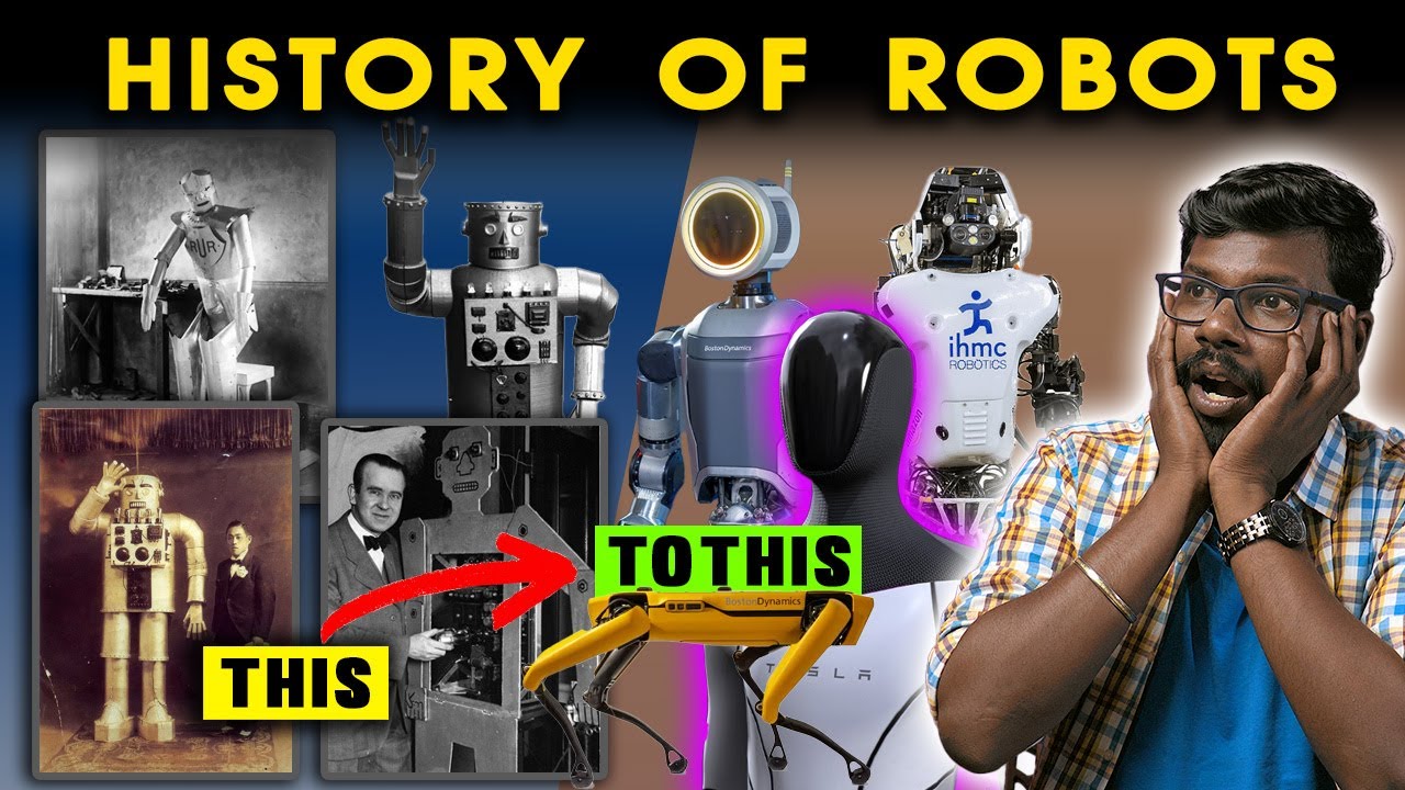 The History of Robots:Ancient Times to Tesla's AI Revolution | டெஸ்லாவின் AI புரட்சி |Big Bang Bogan
