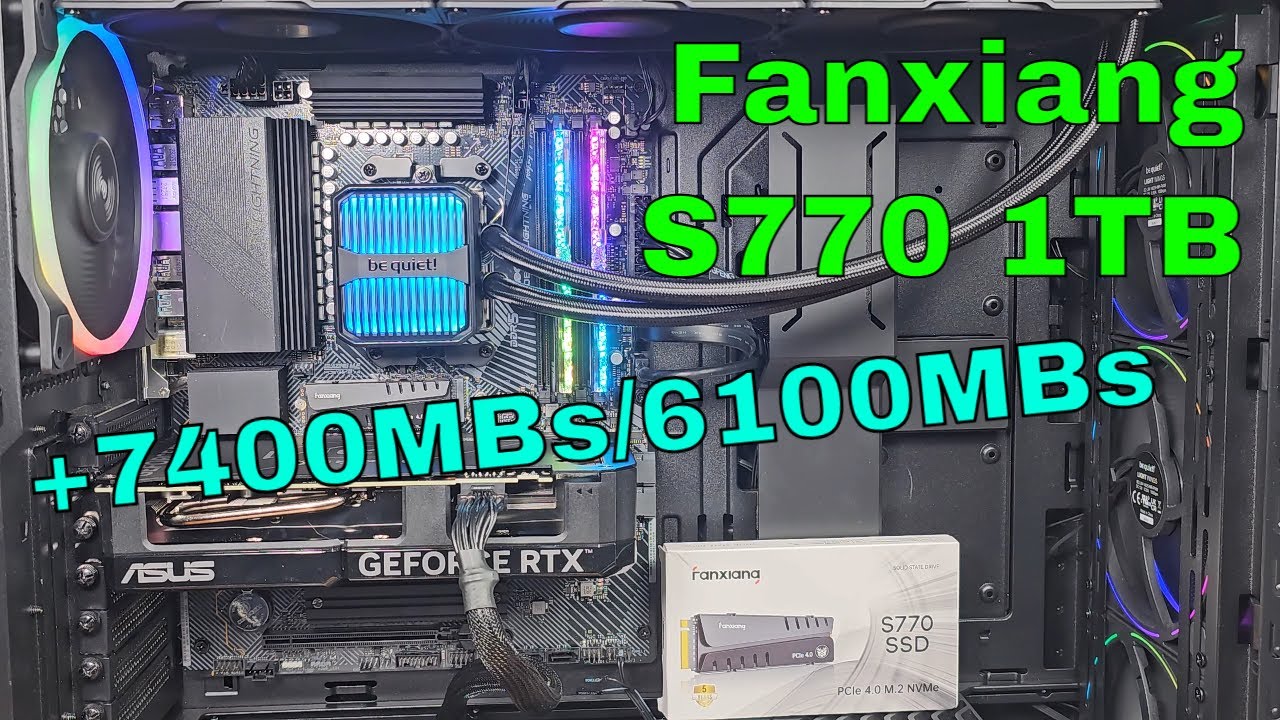 The Fanxiang S770 SSD  +7,400MBs