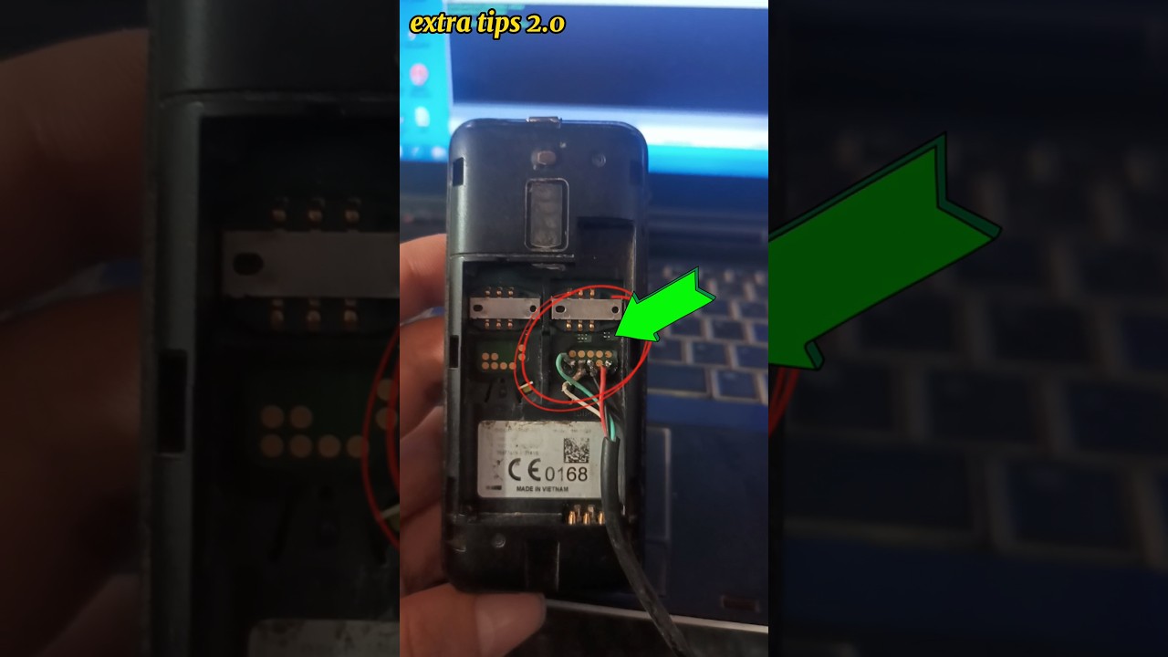nokia 130 rm-1035 flashing with test point ✅ #shorts #youtubeshorts