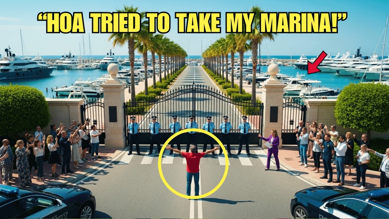 HOA Karen Brought 50 Guests to My Private Marina—So I Locked the Gates