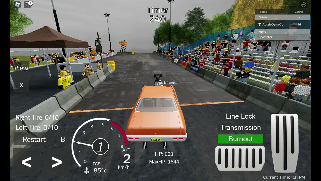 KRANKY - HQ Holden Burnout Rockynats on Burnout Champions