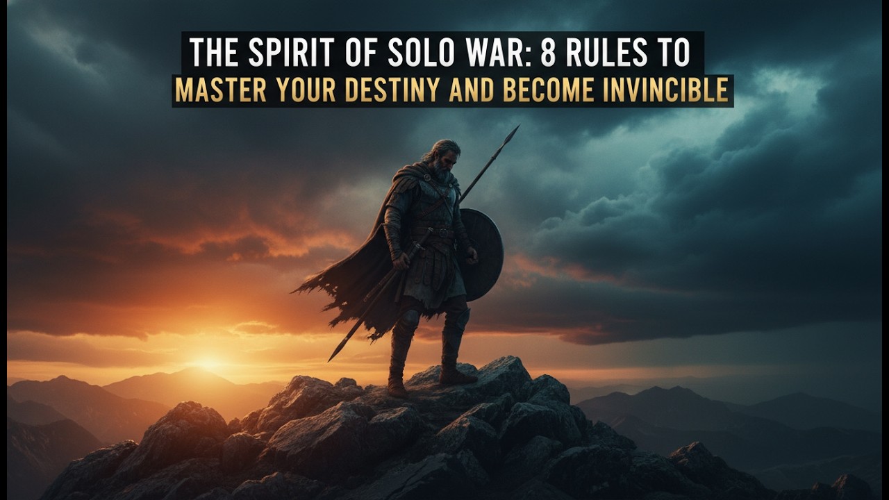 THE SPIRIT OF SOLO WAR: 8 RULES TO MASTER YOUR DESTINY AND BECOME INVINCIBLE | STOICISM