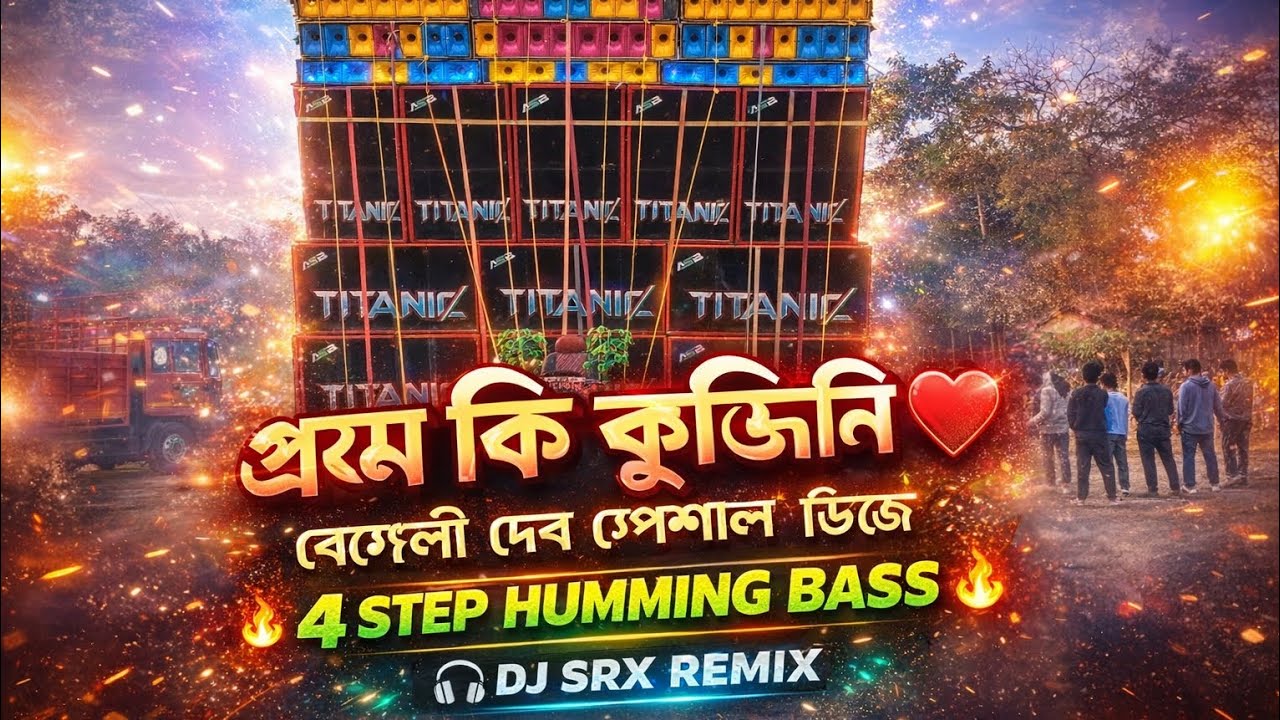 প্রেম কি বুঝিনি ❤️ | Bengali DJ Remix 2026 | 4 Step Humming Bass | DJ Srx Remix