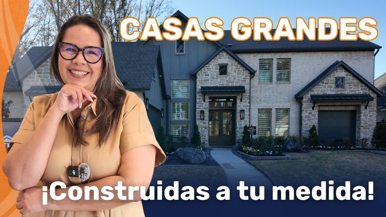 Casas Nuevas y Grandes en Porter 🏡 Diseñadas y Construidas a tu medida | The Highlands Houston Texas