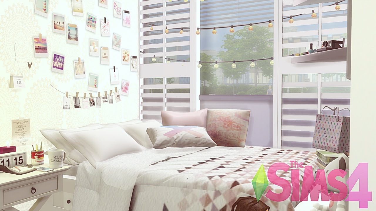 The Sims 4 | Tumblr Room (Quarto Tumblr)