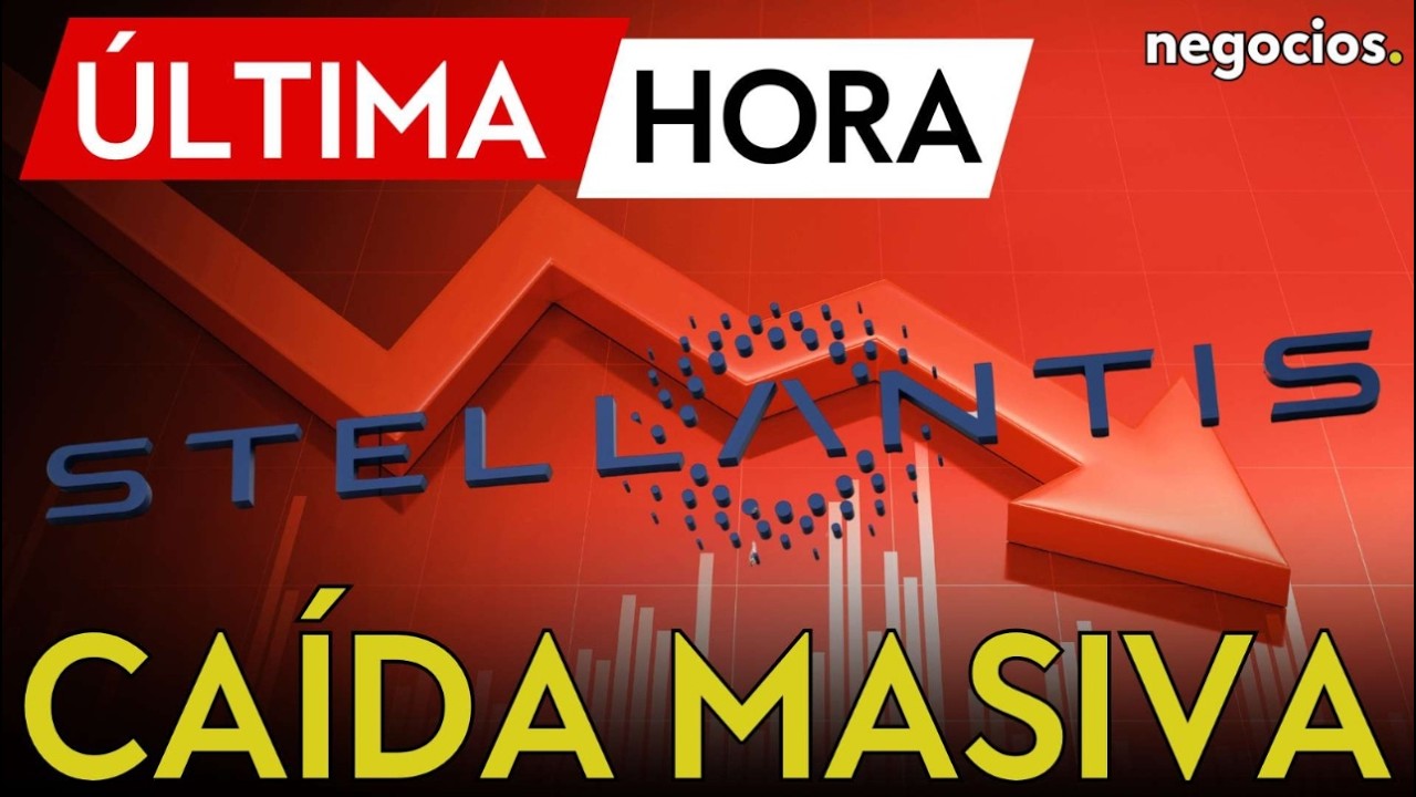 ÚLTIMA HORA: Stellantis se desploma un 17%  tras cerrar en rojo en 2025: 26 mil millones de perdidas
