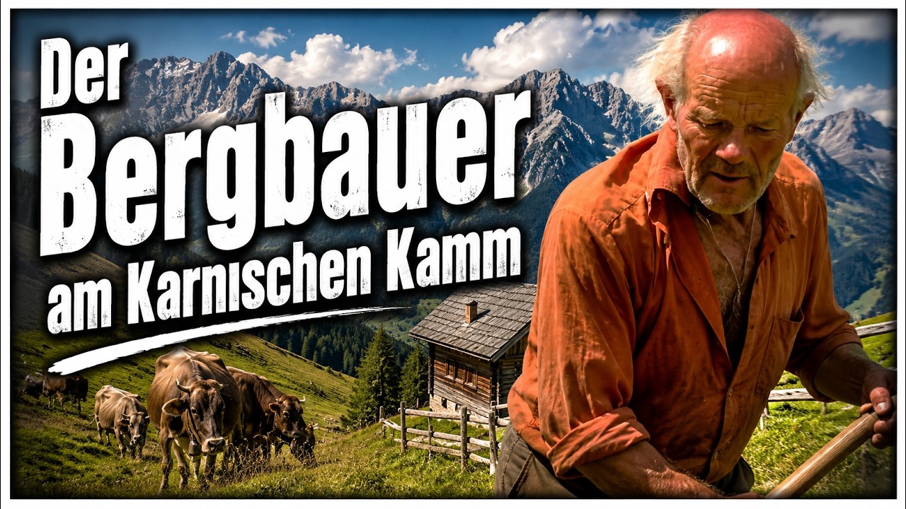 Der Bergbauer am Karnischen Kamm