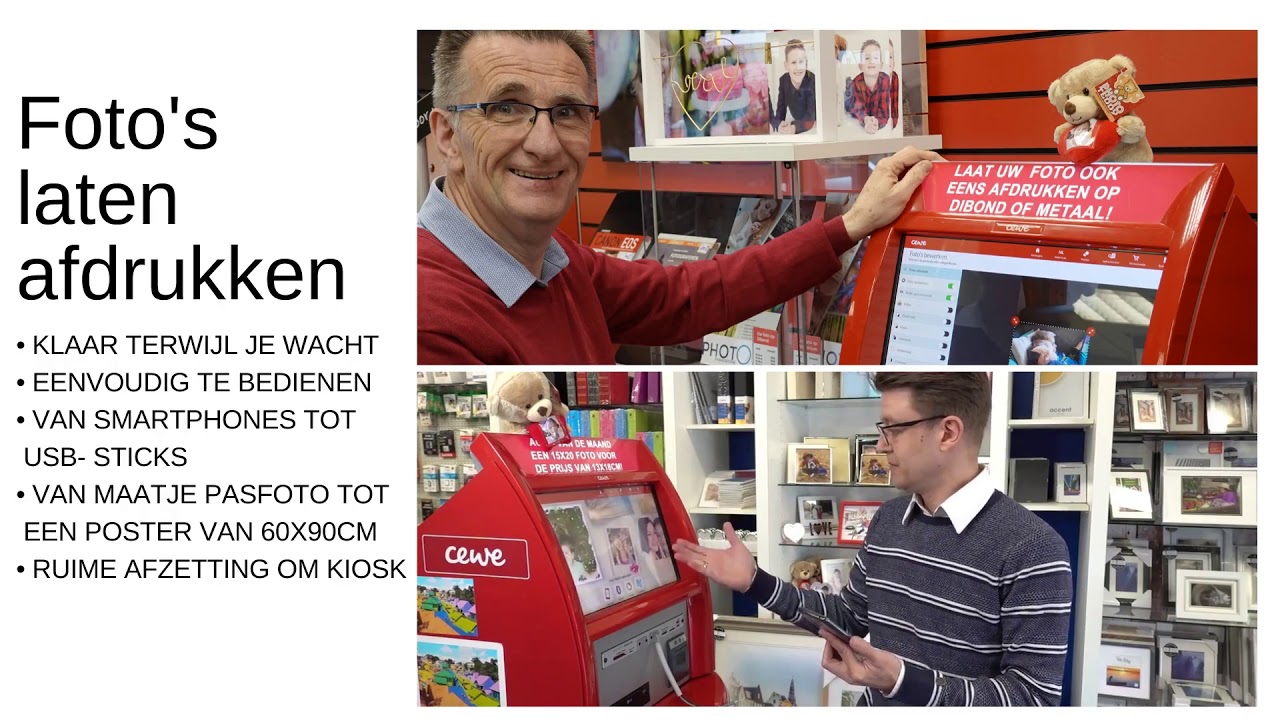 Fotowedstrijd en foto's afdrukken.