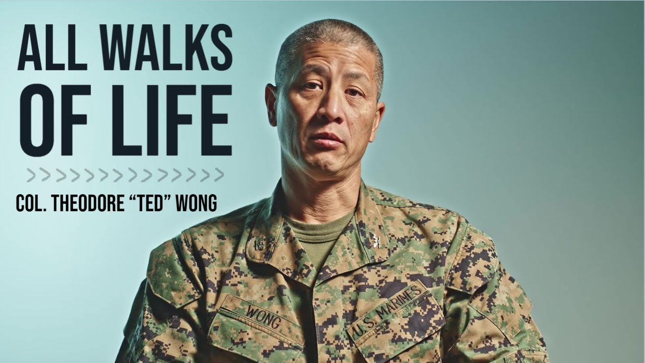 Marine  talks journey as a Marine Corps Reserve officer and Veterans Affairs rep