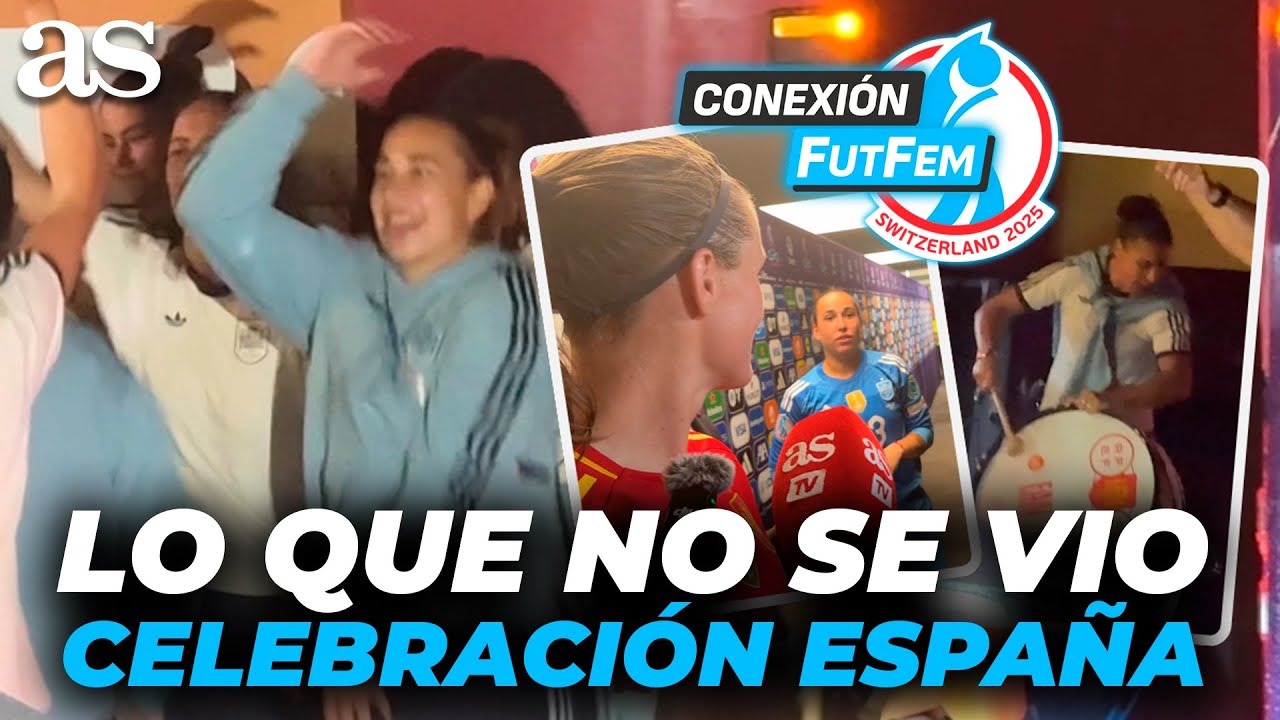 Lo que NO SE VIO de la FIESTA de la SELECCIÓN FEMENINA en SUIZA | ESPAÑA 1 - 0 ALEMANIA