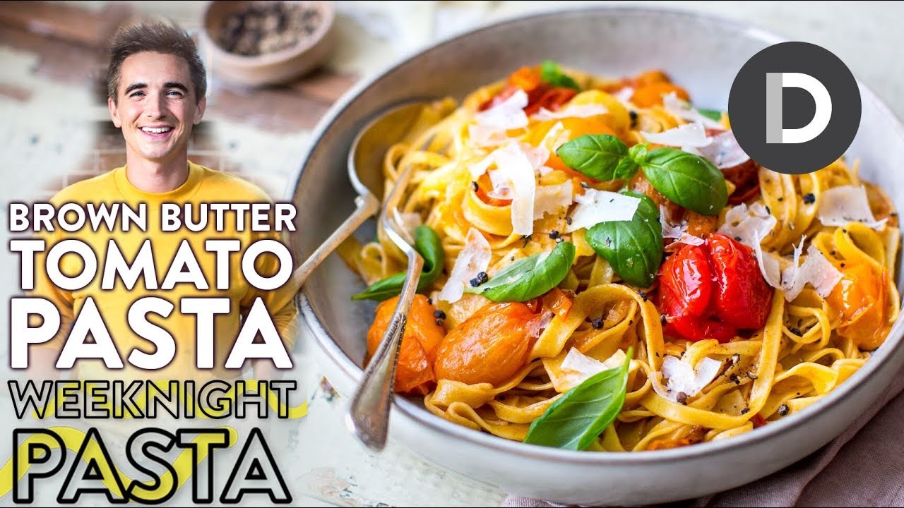 Brown Butter Tomato Pasta! | WEEKNIGHT PASTA