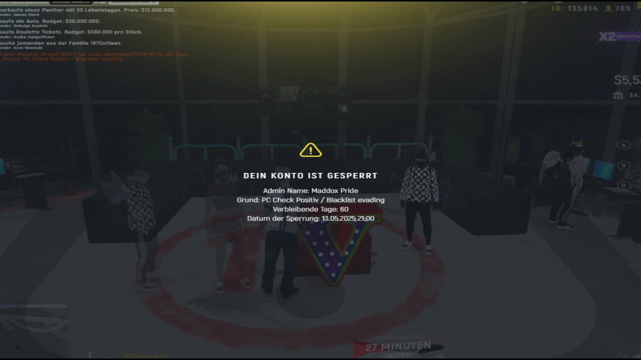 Grand RP | banned for nothing | 2x Pc Check