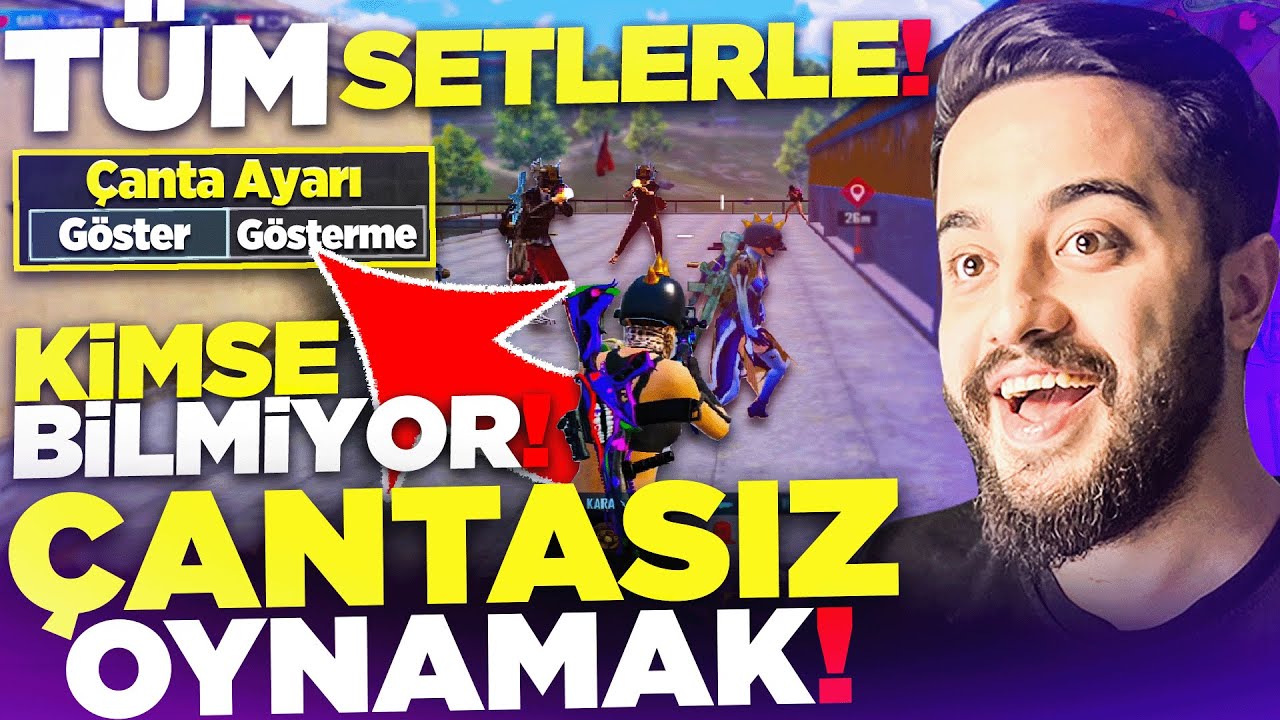TEK TUŞLA ÇANTASIZ OYNADIK! KİMSENİN BİLMEDİĞİ YENİ ÖZELLİK! BAYILACAKSINIZ! PUBG Mobile