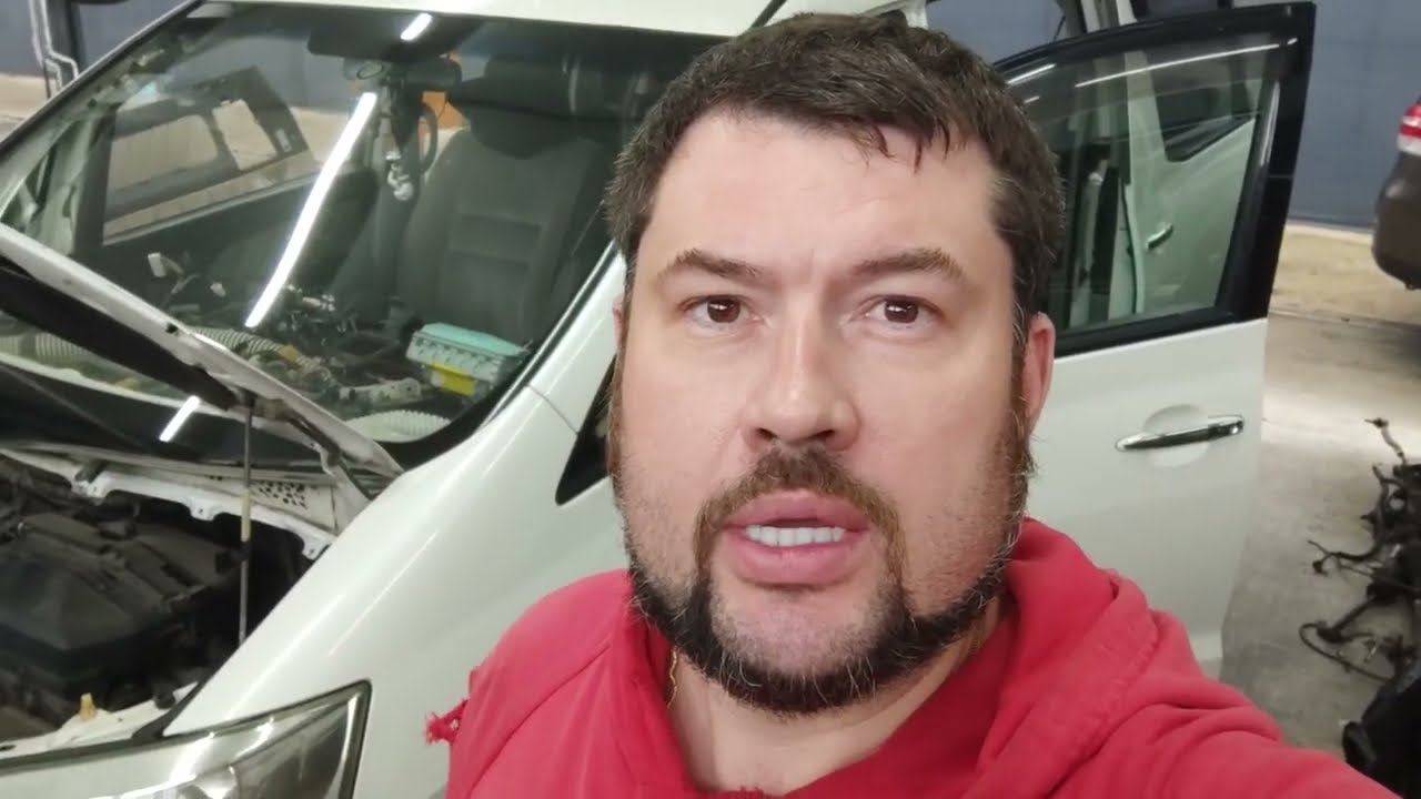 Toyota Alphard 10 - доработки: печка, воздухозабор, электрика, шумоизоляция, ЭУР, бесключевой доступ