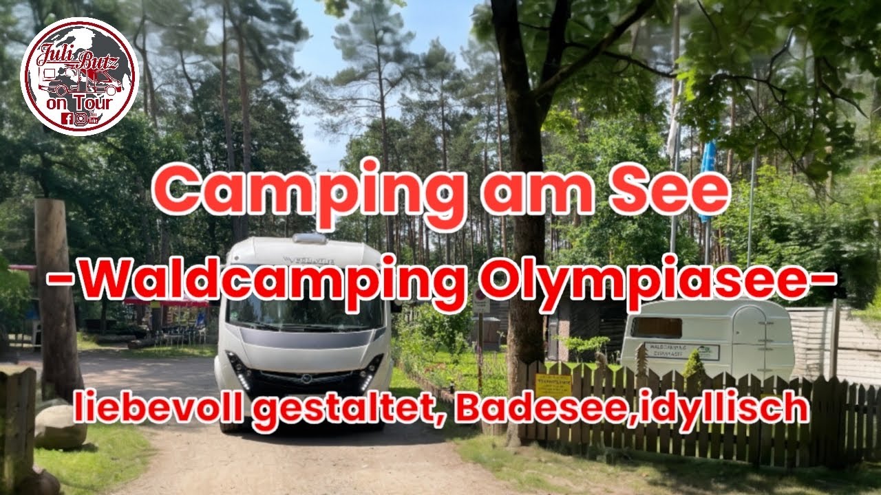 Camping am See,“Waldcamping Olympiasee“,Platzvorstellung #urlaub #camping #sachsenanhalt #wohnmobil