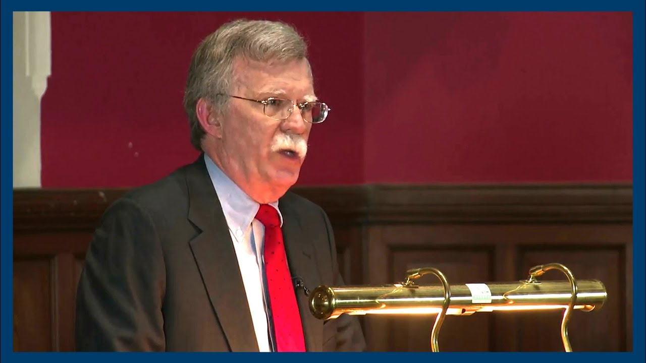 Israel Iran Conflict | John Bolton | Oxford Union