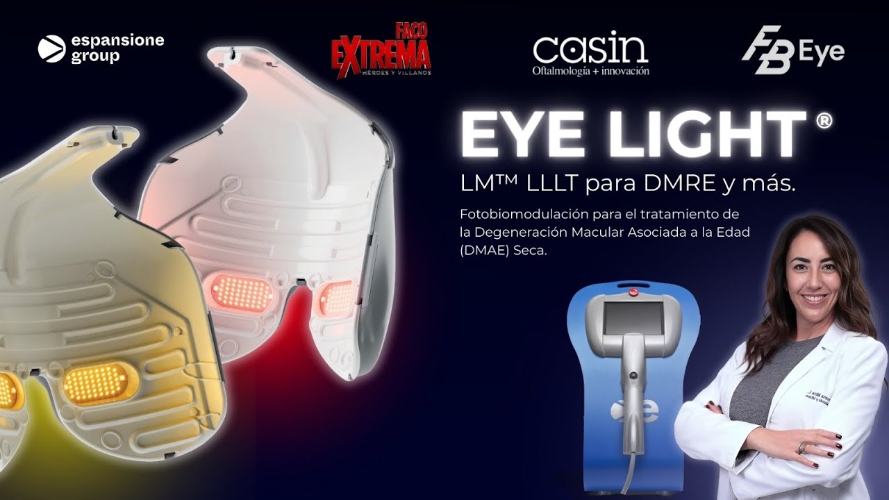 Fotobiomodulación en DMAE Seca: Espansione Group presente en FacoExtrema Buenos Aires 2025
