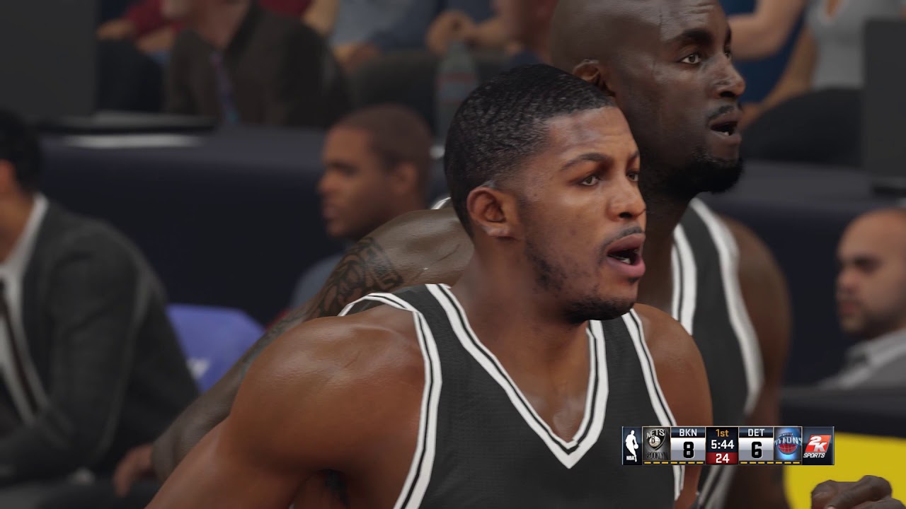 NBA 2K15 Season mode gameplay: Brooklyn Nets vs Detroit Pistons - (PS4 HD) [1080p60FPS]