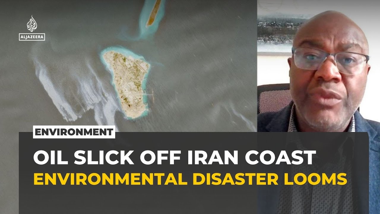 Oil slick off Iran's Kharg Island could become environmental disaster, professor warns